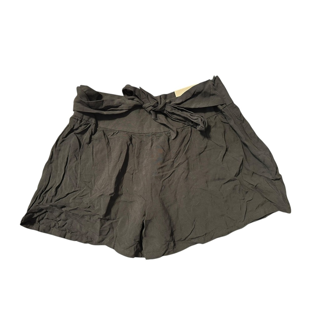 Maurices Tie Waist Shorts Women's Casual Comfy High Rise, Size 1/2